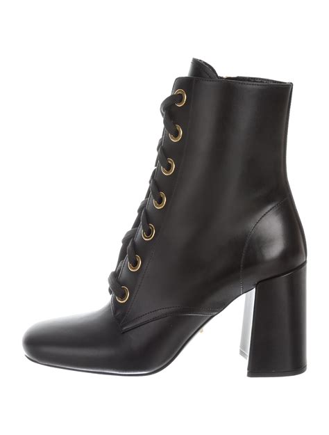 prada square toe bootie